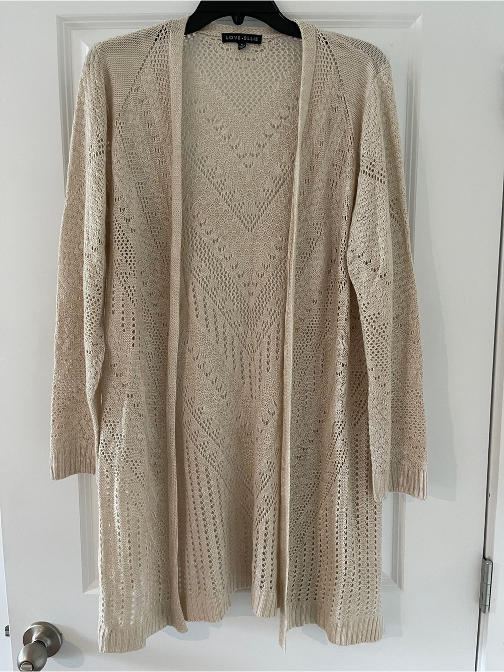 Love Ellie Duster Cardigan, Cream